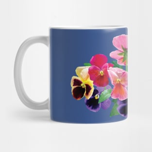 Pansies - Pastel Pansies Mug